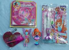Winx Set Sammlung Konvolut Paket Zeitschriften-Extras Figuren Notizblock ...