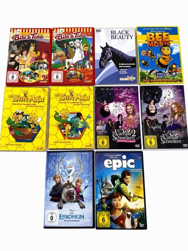 10x dvds kinderfilme - kinderfilme, mädchen