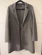 Grauer mantel von zara - grauer,