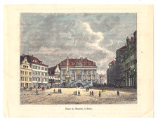 Orig. kolorierter Holzstich