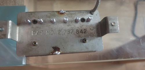 Vintage gibson patent nummer - vintage,