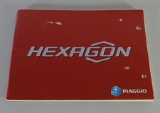 Betriebsanleitung / Handbuch Piaggio Roller Hexagon 125 ccm & 200 ccm Version