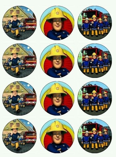 Fireman sam essbar muffin - essbar,
