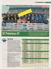 MB`s SC Paderborn 07 / SSV Jahn Regensburg, Saison 2008/09