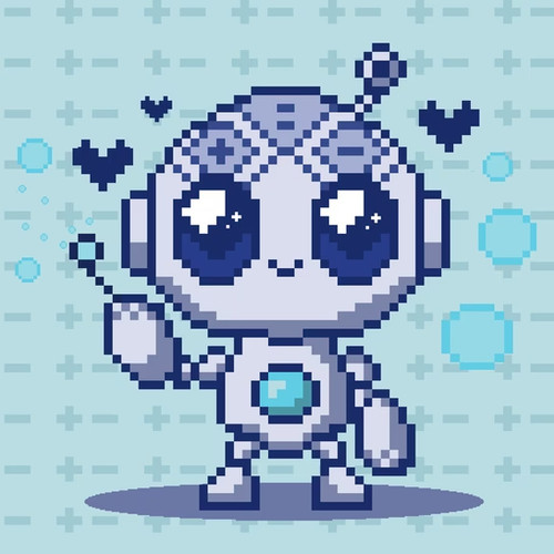 Cute robot psn avatar - robot,