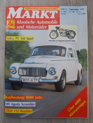 Oldtimer markt september 1990 - oldtimer,