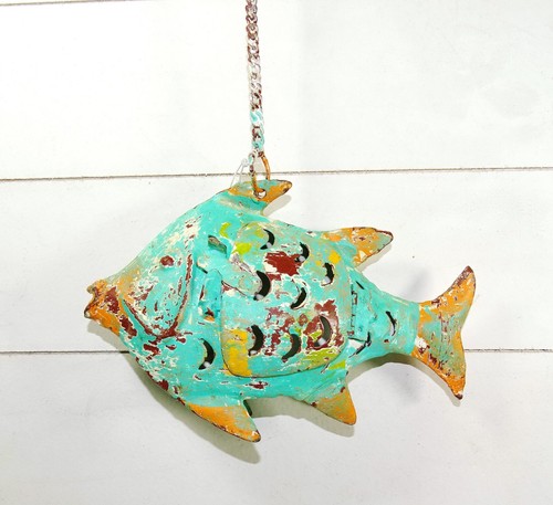Deko metall fisch - deko-metall-fisch, 20cm