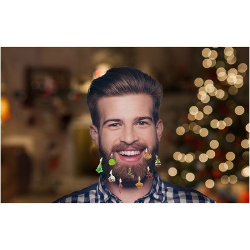 Christbaumkugeln bartschmuck - christbaumkugeln,