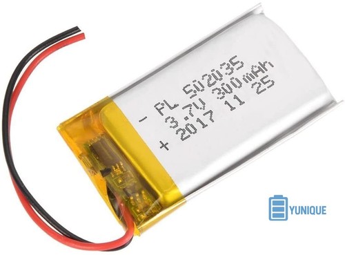Lipo akku 300mah 502035 - 3.7v,