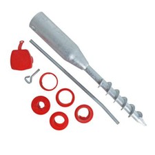 Einschraubbodenhülse Bodenhülse Bodendübel Einschraubhülse Bodenanker Hülse rund