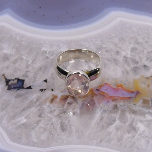 Rosenquarz ring 925er - ring,,