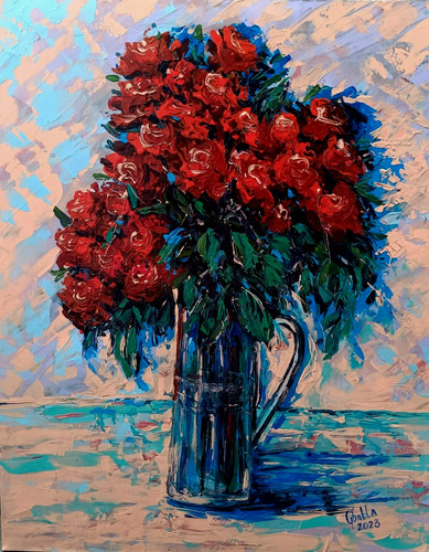 Kunst bilder handgemalt - kunst,