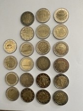 2 Euro Münzen Sammlung Konvolut