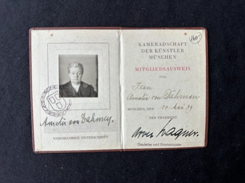 Alte ausweis kameradschaft der - alte,
