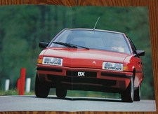 1985 Citroen BX 19 GT Prospekt brochure n 2CV AX CX Xantia XM GS