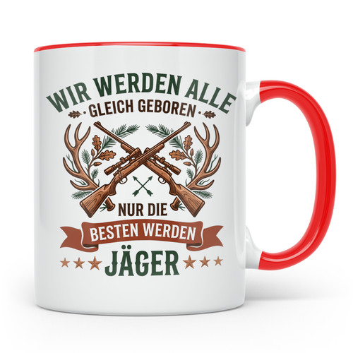 Jäger tasse mit spruch - jäger,