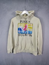 Pink Dolphin Grafik Hoodie