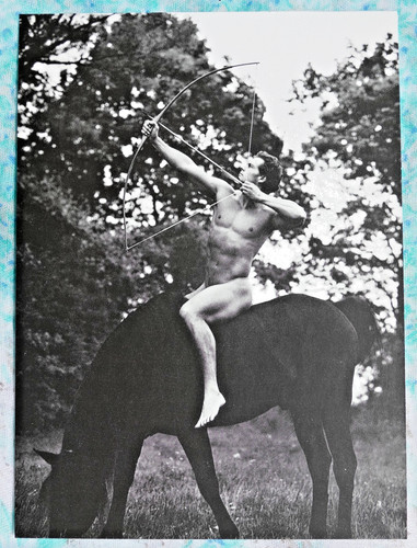 Postkarte from men without - men,