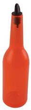 Flairflasche 750ml Cocktailshaker orange Bar Flairing Praxis Flasche Getränk Pub