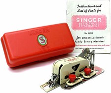 SINGER Knopflocher Apparat