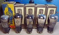 Lot 5 Röhren RE074n Neutro RE084k A408 RE084 ungebraucht / NOS Telefunken Valvo