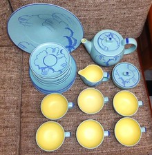 !!!! ART DECO ROSENTHAL KERAMIK SCHÖNES TEESERVICE !!!