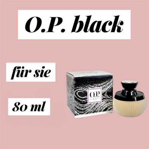 Damen parfum 80ml p black - -,