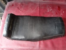 Kawasaki Retro Oldtimer  Sitzbank  Sattel Sitz schwarz  Schriftzug 