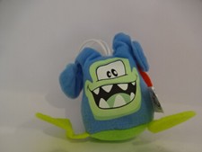 Plüschfigur /Halloween Partydekoration / Blauer Geist zum aufhängen - 70 mm groß