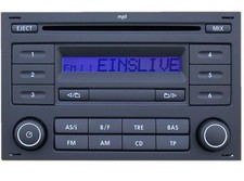 VW RCD 200 MP3 CD ORIGINAL RADIO VW TRANSPORTER T4 T5 POLO GOLF PASSAT  mit Mwst