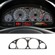 Für BMW 3er E46 1998-2005 Kohlefaser Inner Instrument Panel Abdeckung Trimmen