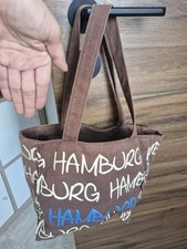 Tasche Damen Handtasche Hamburg Stoff mit Reißverschluss