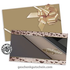 Gutscheinkarten mit kuverts - mit,