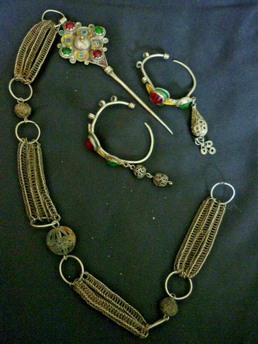 Antik moroccan berber - antik, enamel