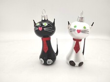 Christbaumkugel Katze aus