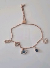 Swarovski Armband Rosegold Mit Kleinen Charms