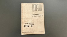 Original Werkstatt-Handbuch Opel GT, September 1968, kein Reprint!
