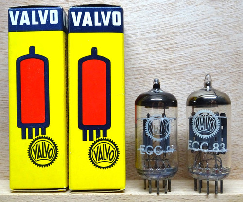 Pair valvo ecc83 philips - ecc83,