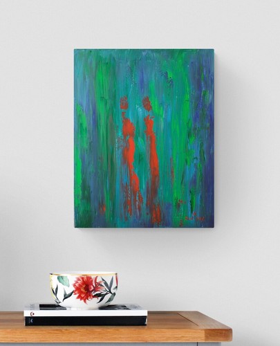 Original acrylbild bild - original,