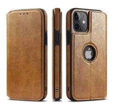 Handy Hülle Leder für Apple