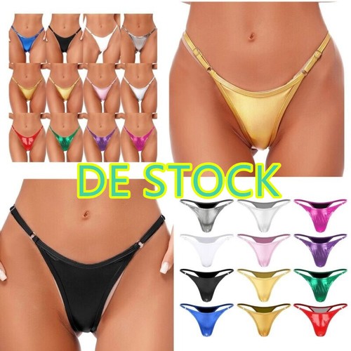 Damen metallic string - de, g-string