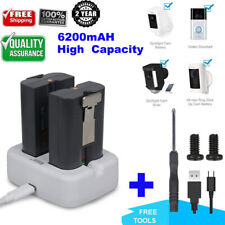 Hixon Schnellwechsel-Akkupack von Ring Video Doorbell 2 3 4 Spotlight Cam VIELE