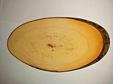 Servierbrett Deko Baumscheibe