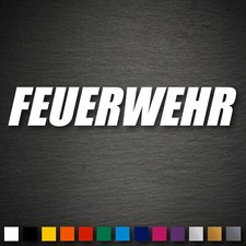 14174 Feuerwehr Aufkleber