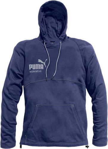 Puma hoodie marine - puma, marine-grau