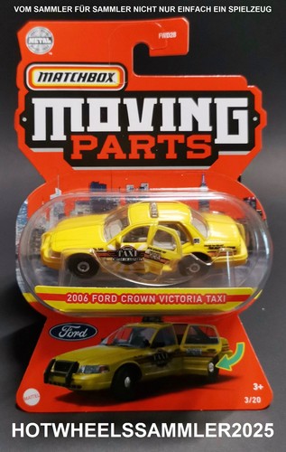Matchbox moving parts - parts, "2006