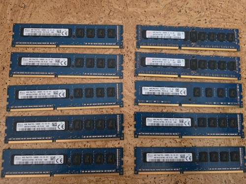 10x 4gb ddr3 ram riegel - 10x,