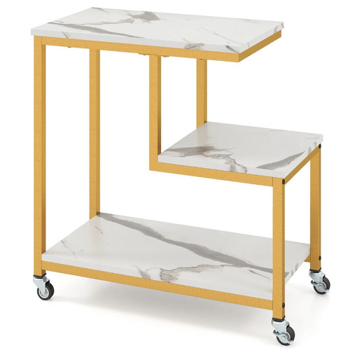 Beistelltisch mit rollen - mit,
