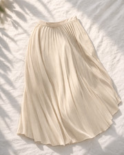 Damen Maxi Rock Beige Gr 36