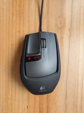 Logitech G9 Laser Gaming Maus schnurgebunden schwarz, 3.200 dpi Laser